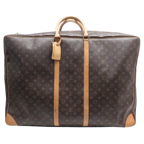 louis vuitton sirius travel luggage bag in brown